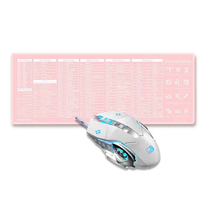 Upgrade your setup with the BasalTech Wired Mouse!